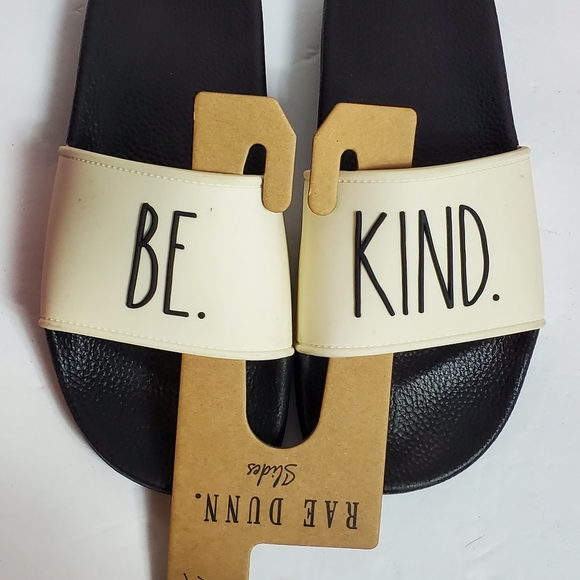 Rae Dunn Shoes - Rae Dunn Be Kind Sandals